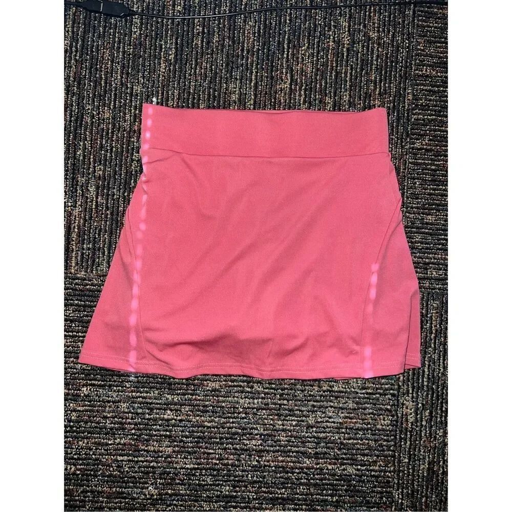 Women's Pleated Tennis Pink Skort (L)